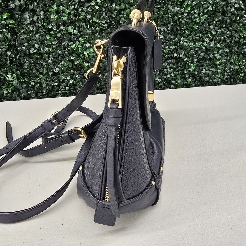 Coach Blue Backpack - Picture 8 of 13